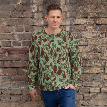 American Frog Skin Raider CAMO Unisex Sweatshirt - 2XS - Sweatshirts