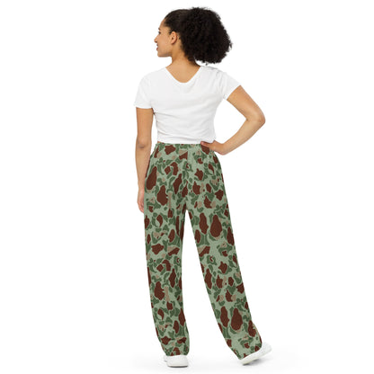 American Frog Skin Raider CAMO unisex wide-leg pants - Wide-leg Pants