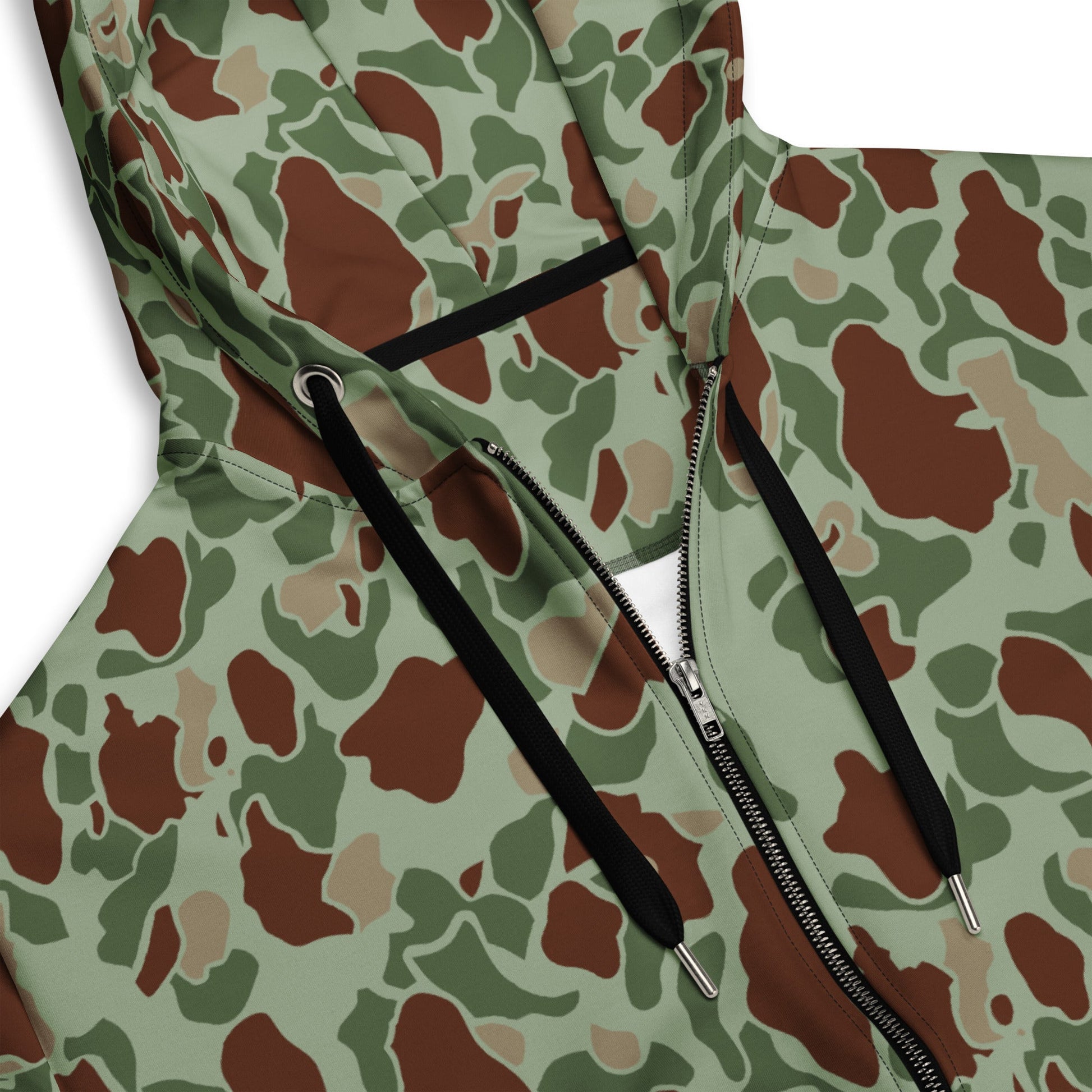 American Frog Skin Raider CAMO Unisex zip hoodie - Zip Hoodies