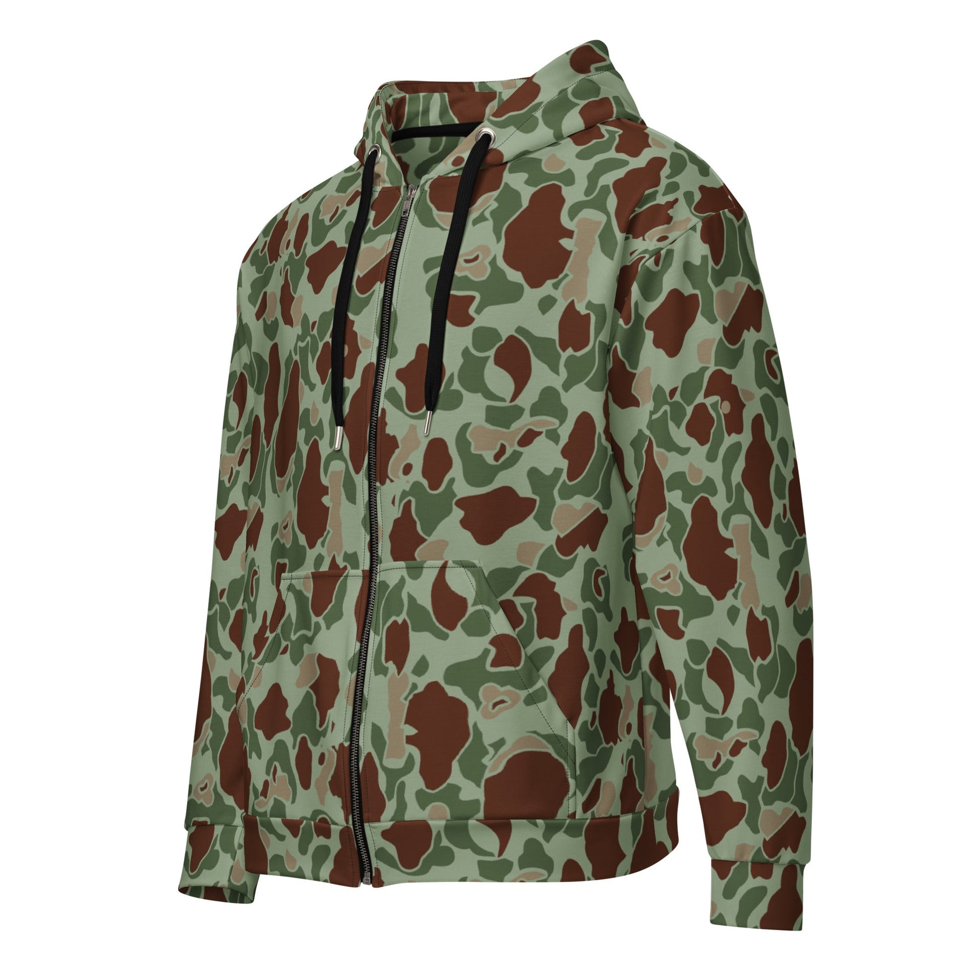 American Frog Skin Raider CAMO Unisex zip hoodie - Zip Hoodies