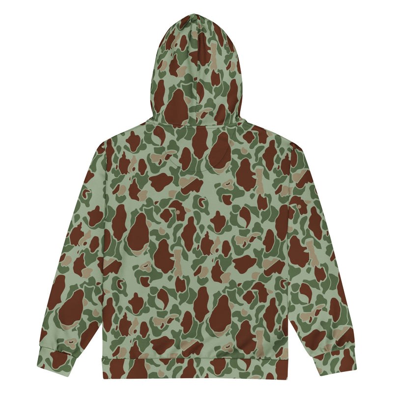 American Frog Skin Raider CAMO Unisex Zip Hoodie