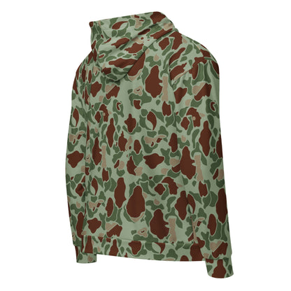 American Frog Skin Raider CAMO Unisex zip hoodie - Zip Hoodies