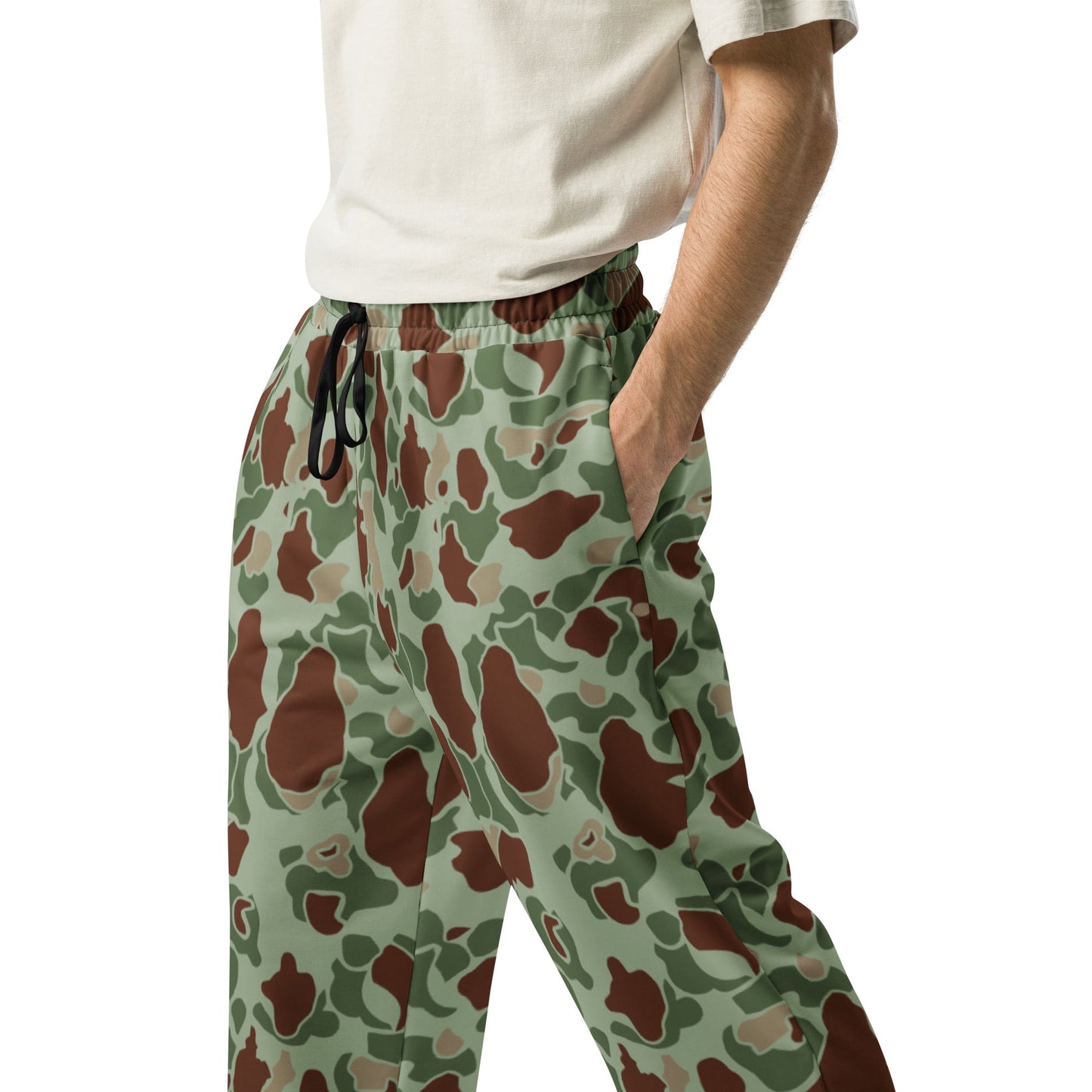 American Frog Skin Raider CAMO Wide-leg joggers - Joggers