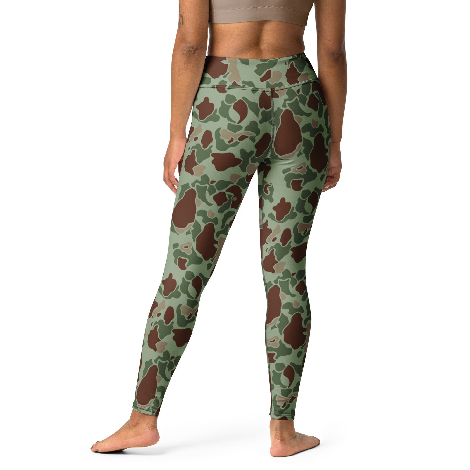 American Frog Skin Raider CAMO Yoga Leggings - Womens