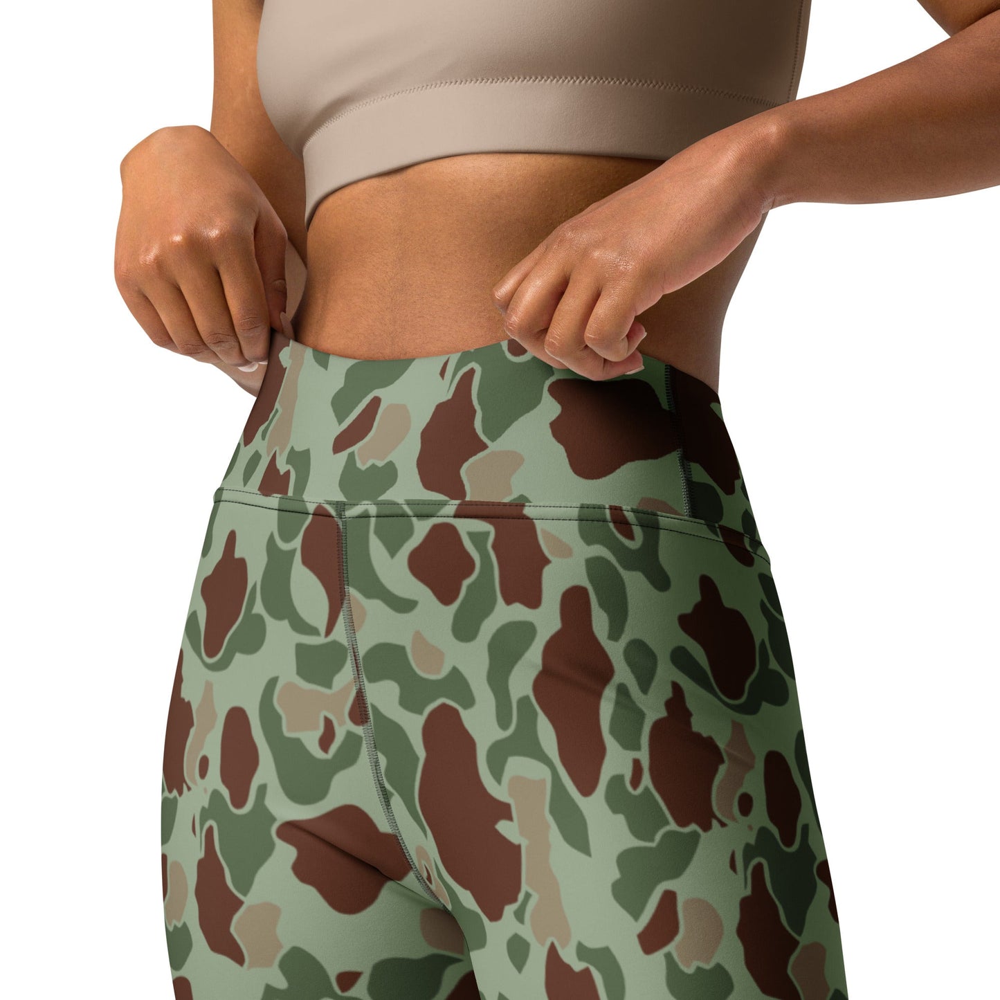 American Frog Skin Raider CAMO Yoga Leggings - Womens