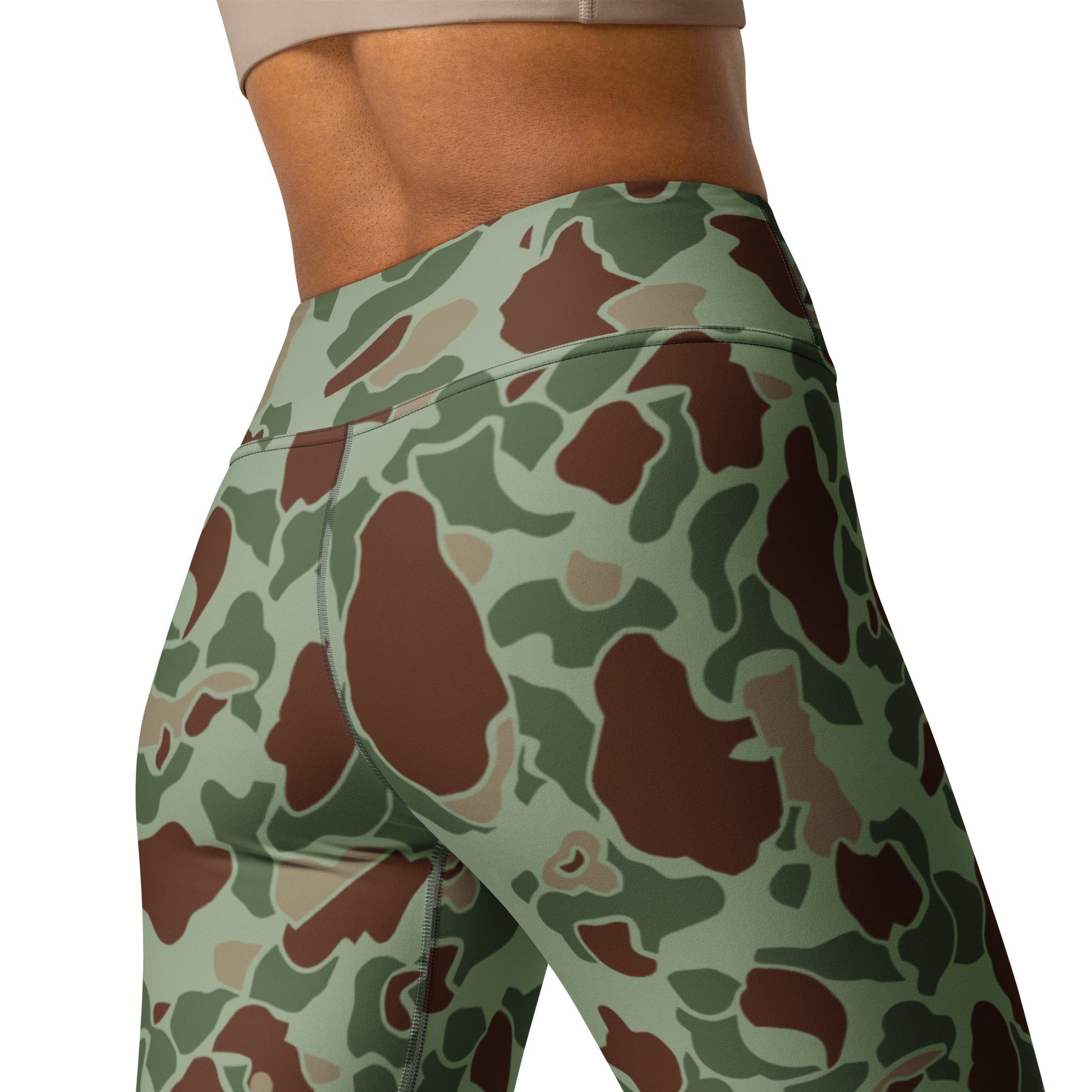 American Frog Skin Raider CAMO Yoga Leggings - Womens