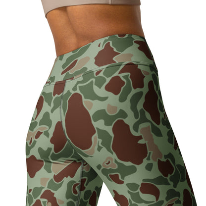 American Frog Skin Raider CAMO Yoga Leggings - Womens