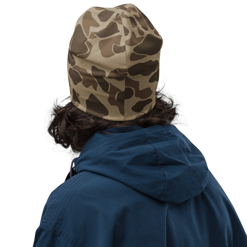 American Frog Skin Sandbeach CAMO Beanie