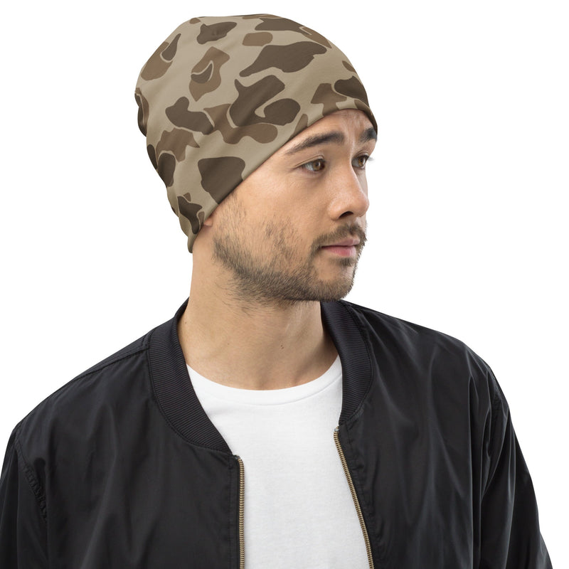 American Frog Skin Sandbeach CAMO Beanie