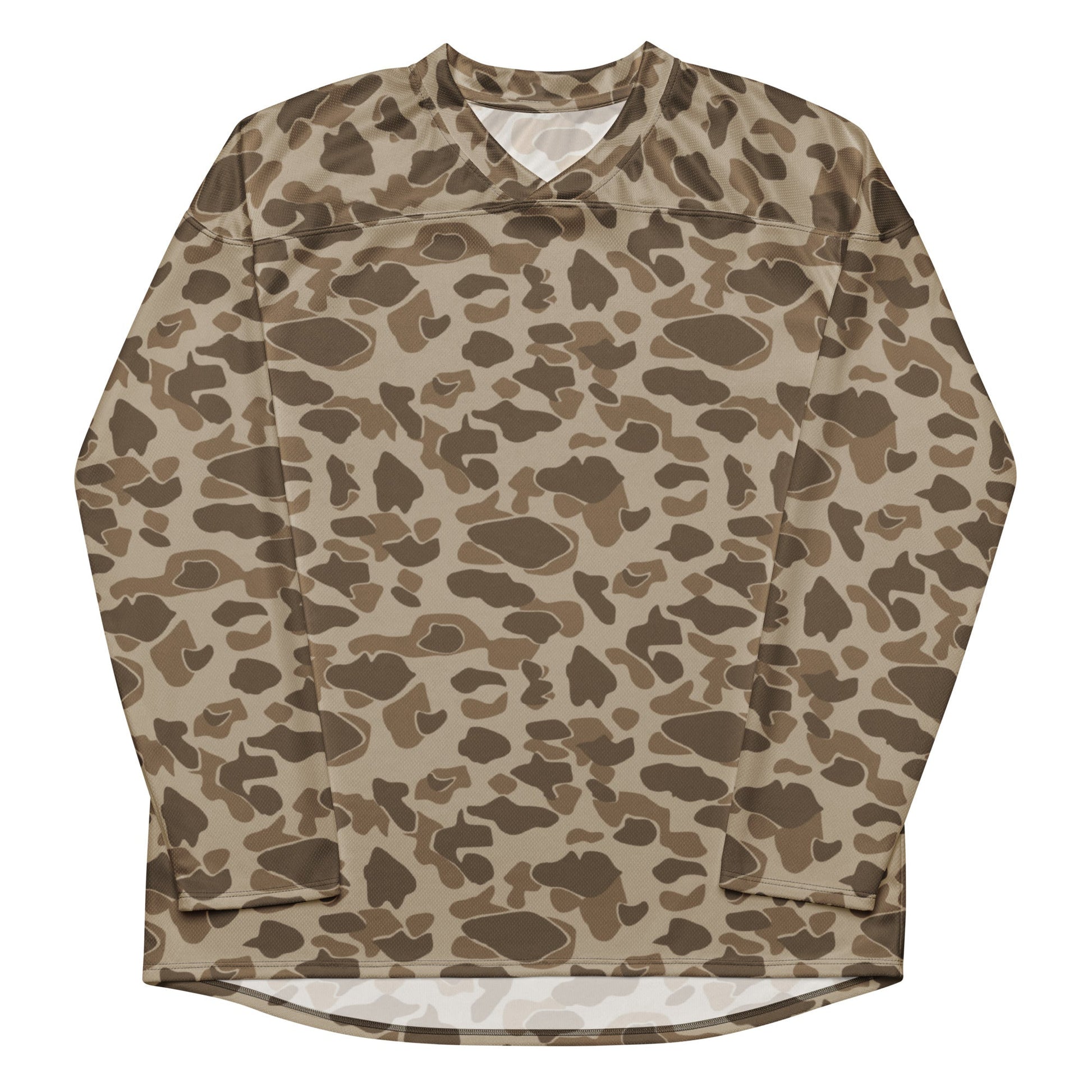 American Frog Skin Sandbeach CAMO hockey fan jersey - Hockey Jerseys