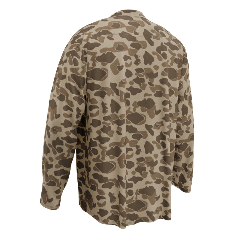 American Frog Skin Sandbeach CAMO Unisex Hockey Fan Jersey