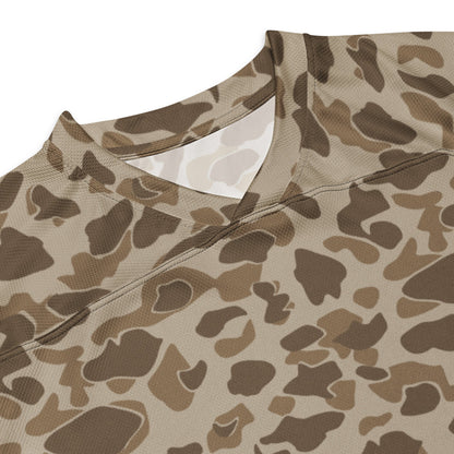 American Frog Skin Sandbeach CAMO hockey fan jersey - Hockey Jerseys