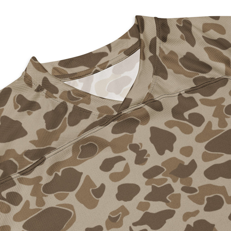 American Frog Skin Sandbeach CAMO Unisex Hockey Fan Jersey