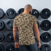 American Frog Skin Sandbeach CAMO Mens Athletic T-Shirt