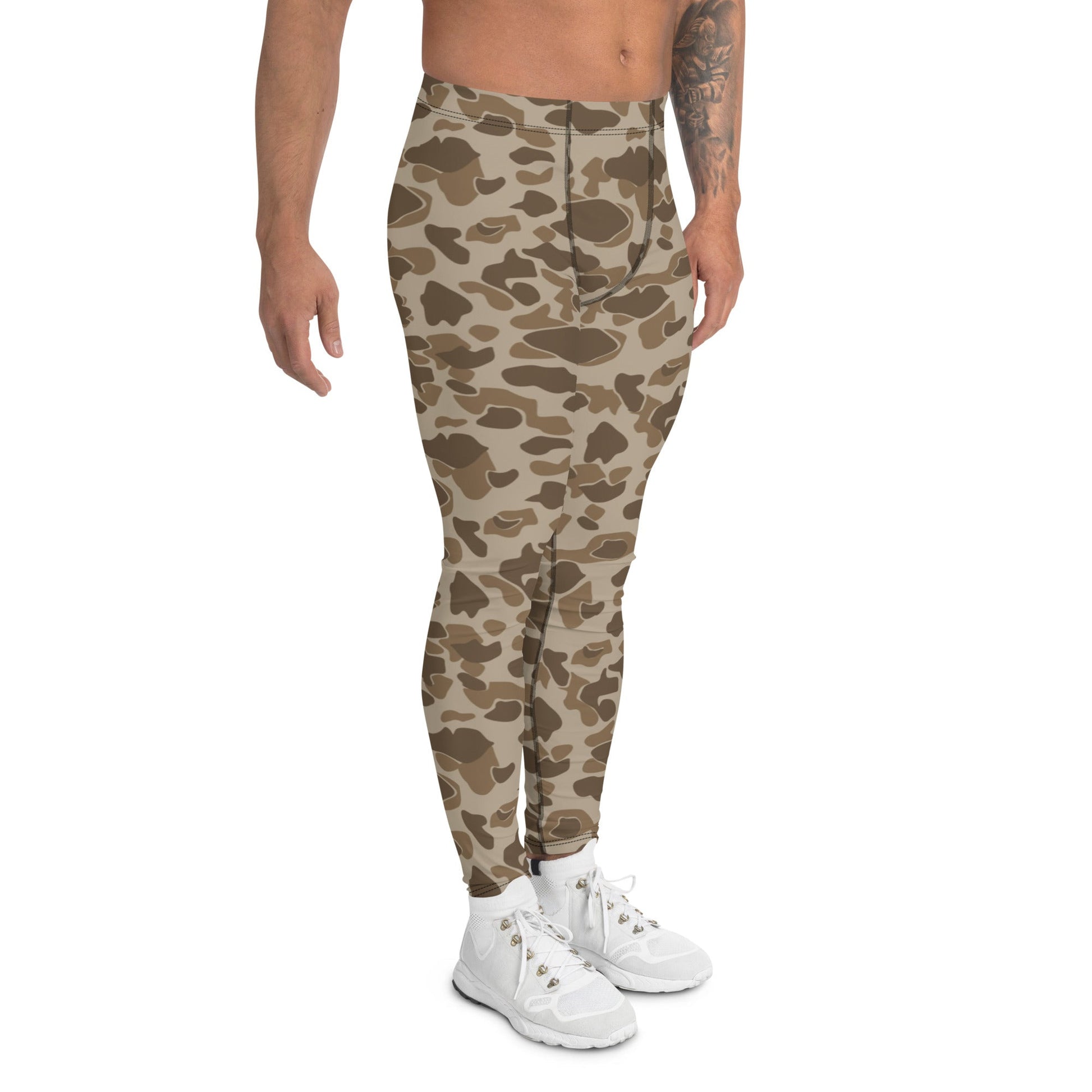American Frog Skin Sandbeach CAMO Mens Leggings