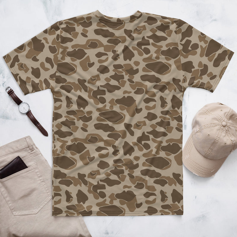 American Frog Skin Sandbeach CAMO Mens T-Shirt