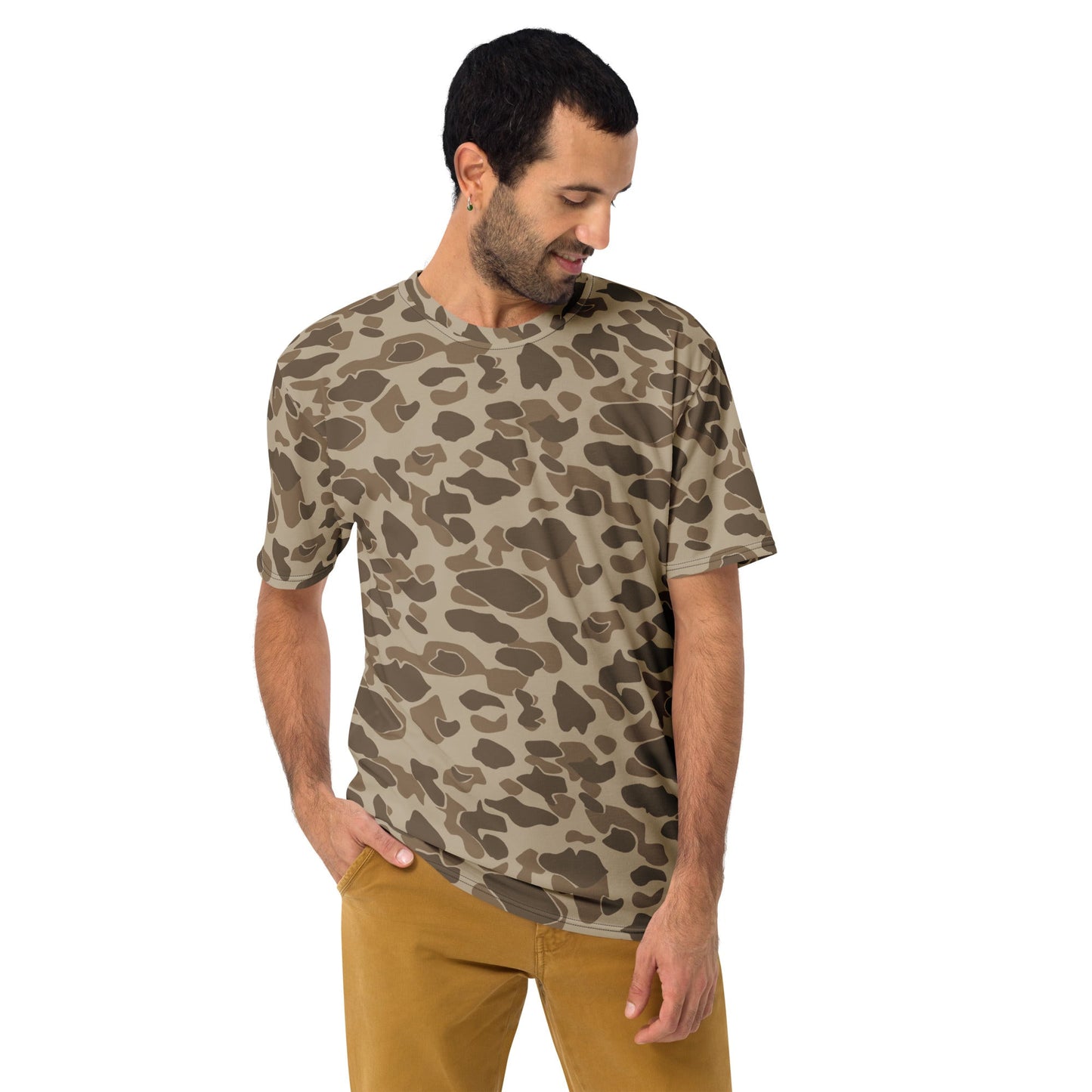 American Frog Skin Sandbeach CAMO Mens t-shirt - T-Shirts