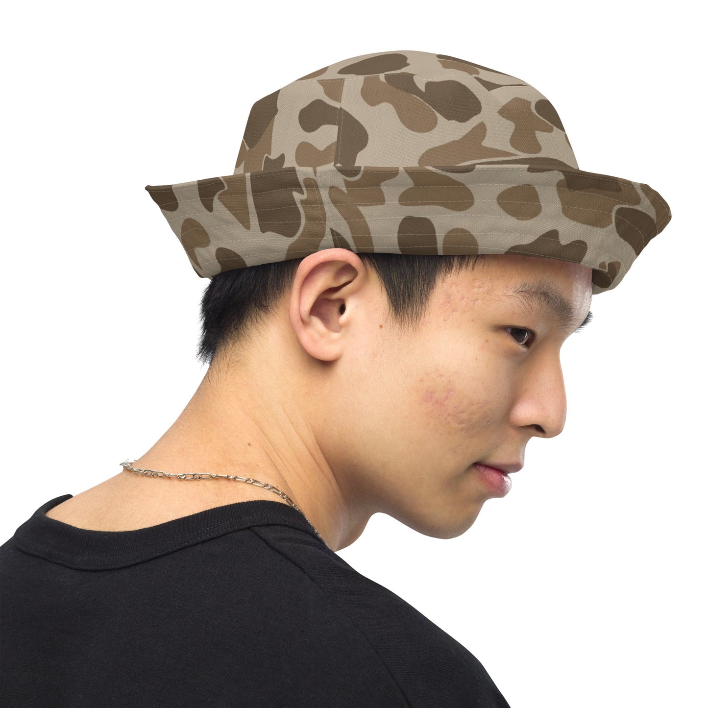 American Frog Skin Sandbeach CAMO Reversible bucket hat - Bucket Hats