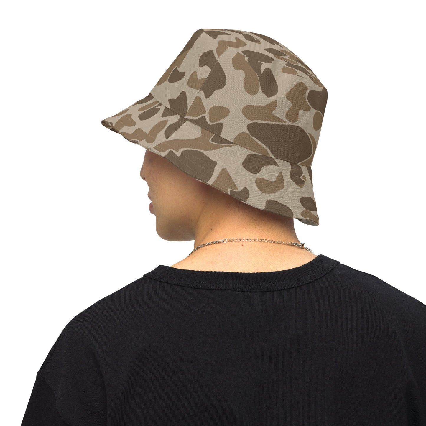 American Frog Skin Sandbeach CAMO Reversible bucket hat - S/M - Bucket Hats