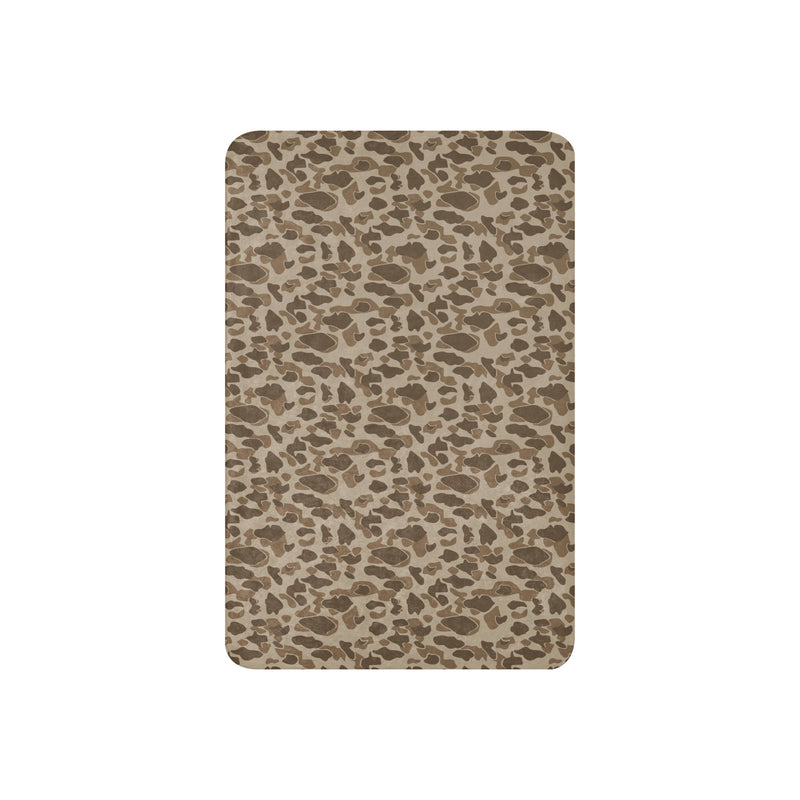 American Frog Skin Sandbeach CAMO Sherpa Blanket