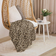 American Frog Skin Sandbeach CAMO Sherpa Blanket