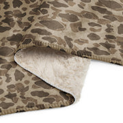 American Frog Skin Sandbeach CAMO Sherpa Blanket