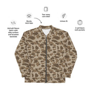 American Frog Skin Sandbeach CAMO Unisex Bomber Jacket