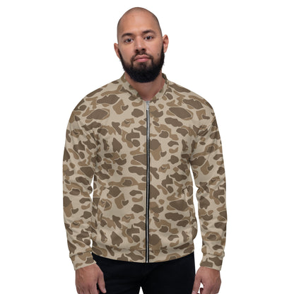 American Frog Skin Sandbeach CAMO Unisex Bomber Jacket - Jackets