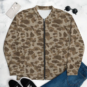 American Frog Skin Sandbeach CAMO Unisex Bomber Jacket - XS