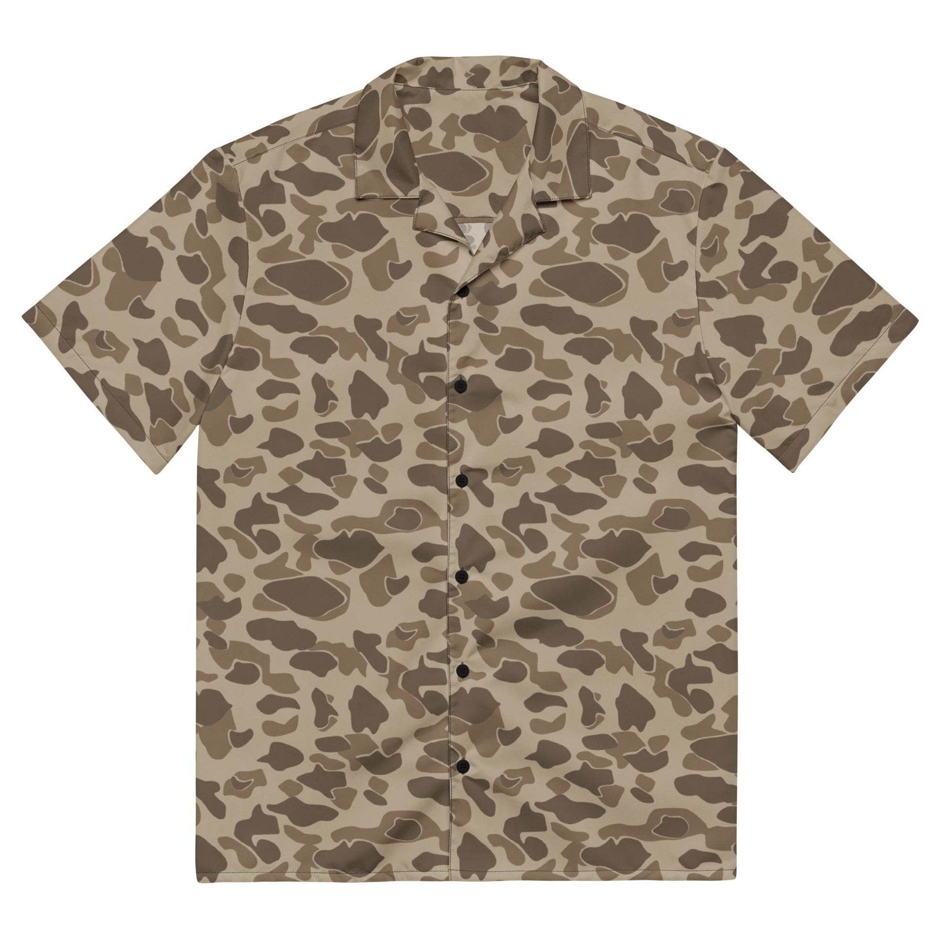 American Frog Skin Sandbeach CAMO Unisex button shirt - 2XS - Button Shirts