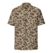 American Frog Skin Sandbeach CAMO Unisex Short-Sleeve Button Shirt