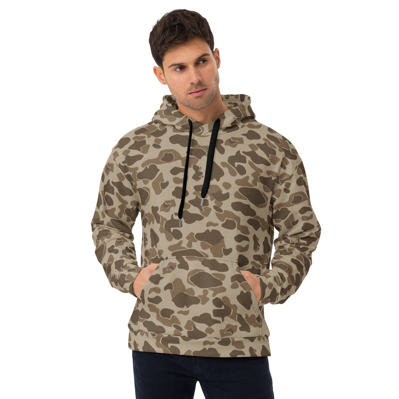 American Frog Skin Sandbeach CAMO Unisex Hoodie - 2XS