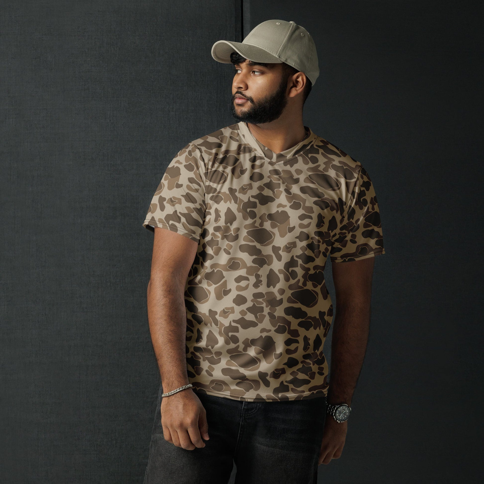 American Frog Skin Sandbeach CAMO unisex sports jersey - Sports Jerseys