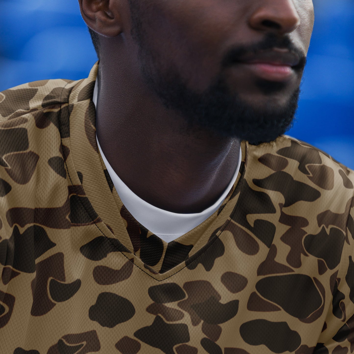 American Frog Skin Sandbeach CAMO unisex sports jersey - Sports Jerseys