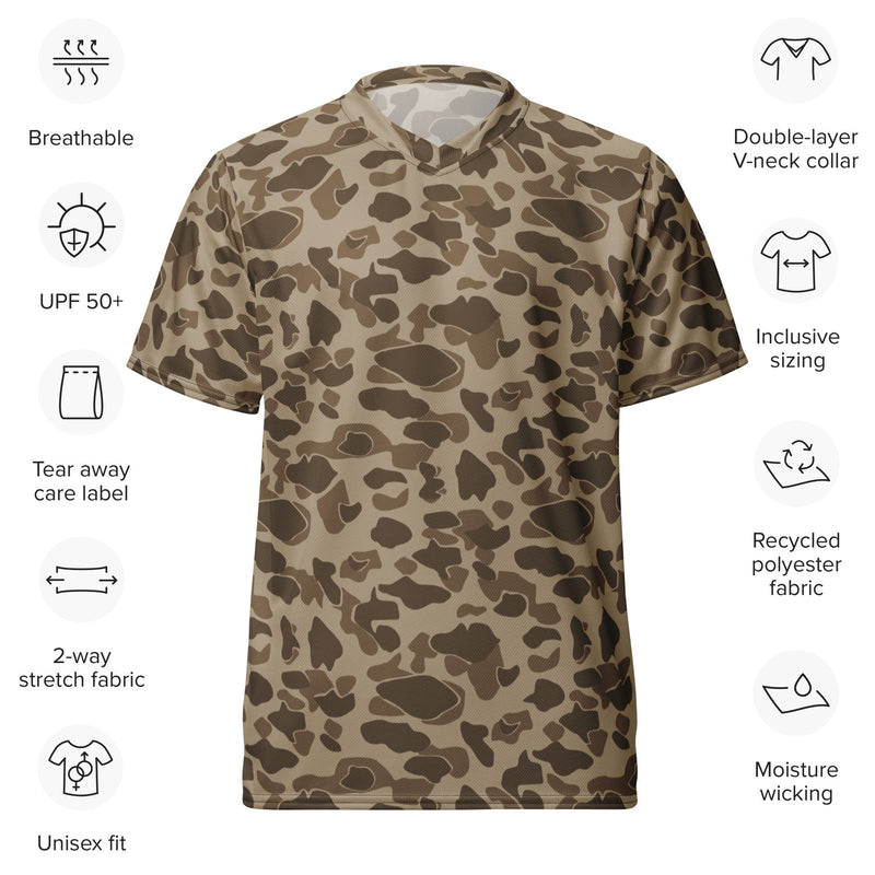 American Frog Skin Sandbeach CAMO Unisex Sports Jersey