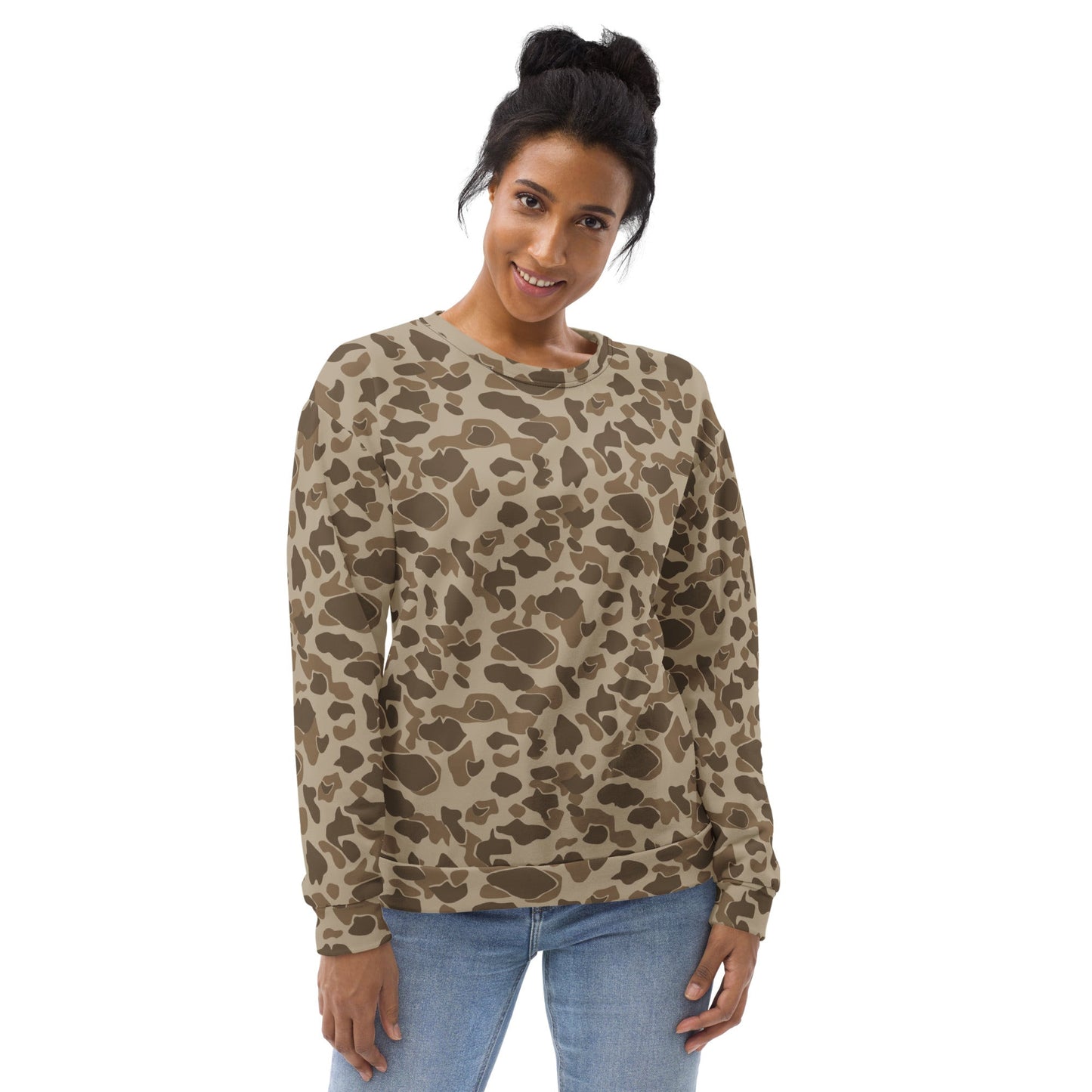 American Frog Skin Sandbeach CAMO Unisex Sweatshirt - Sweatshirts