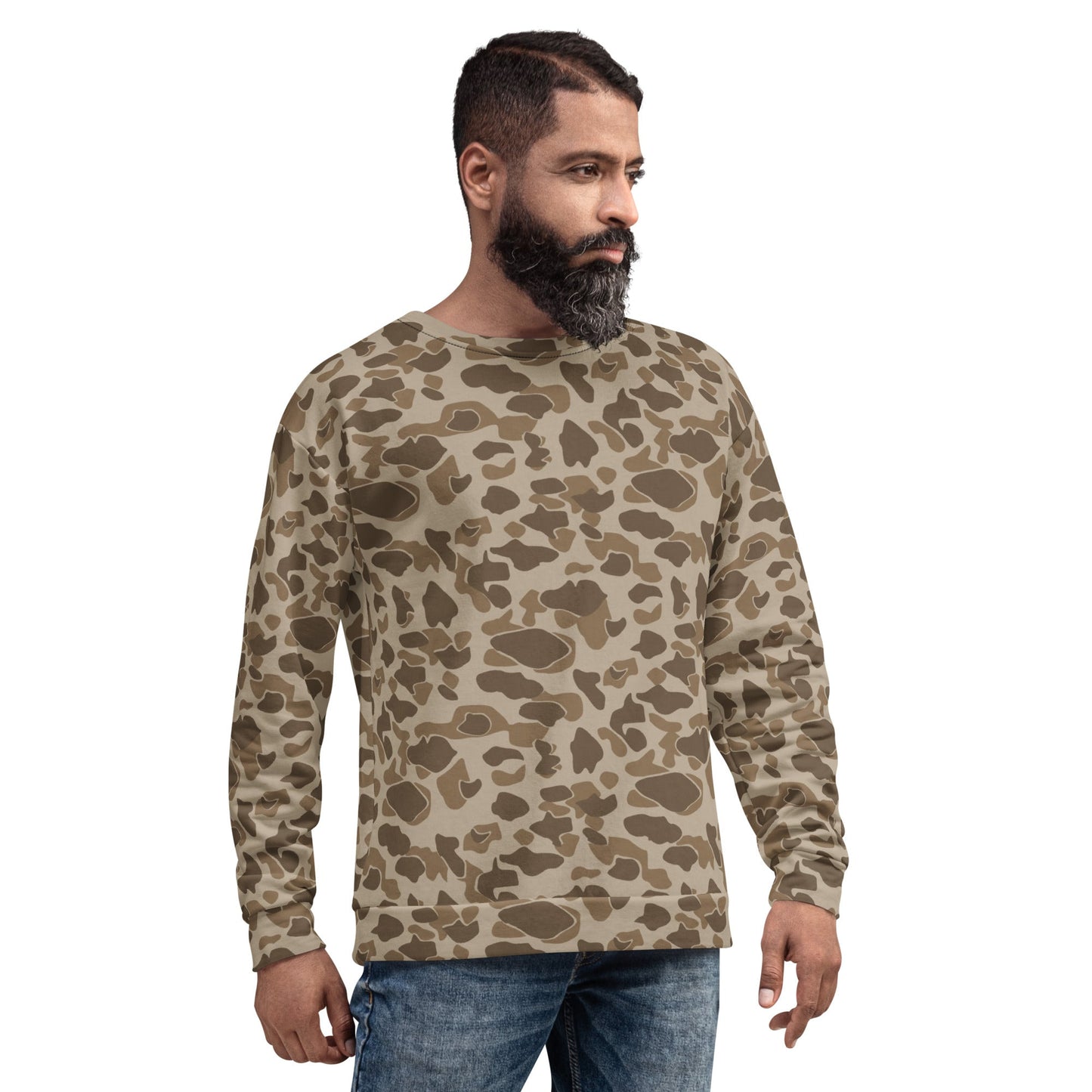 American Frog Skin Sandbeach CAMO Unisex Sweatshirt - Sweatshirts