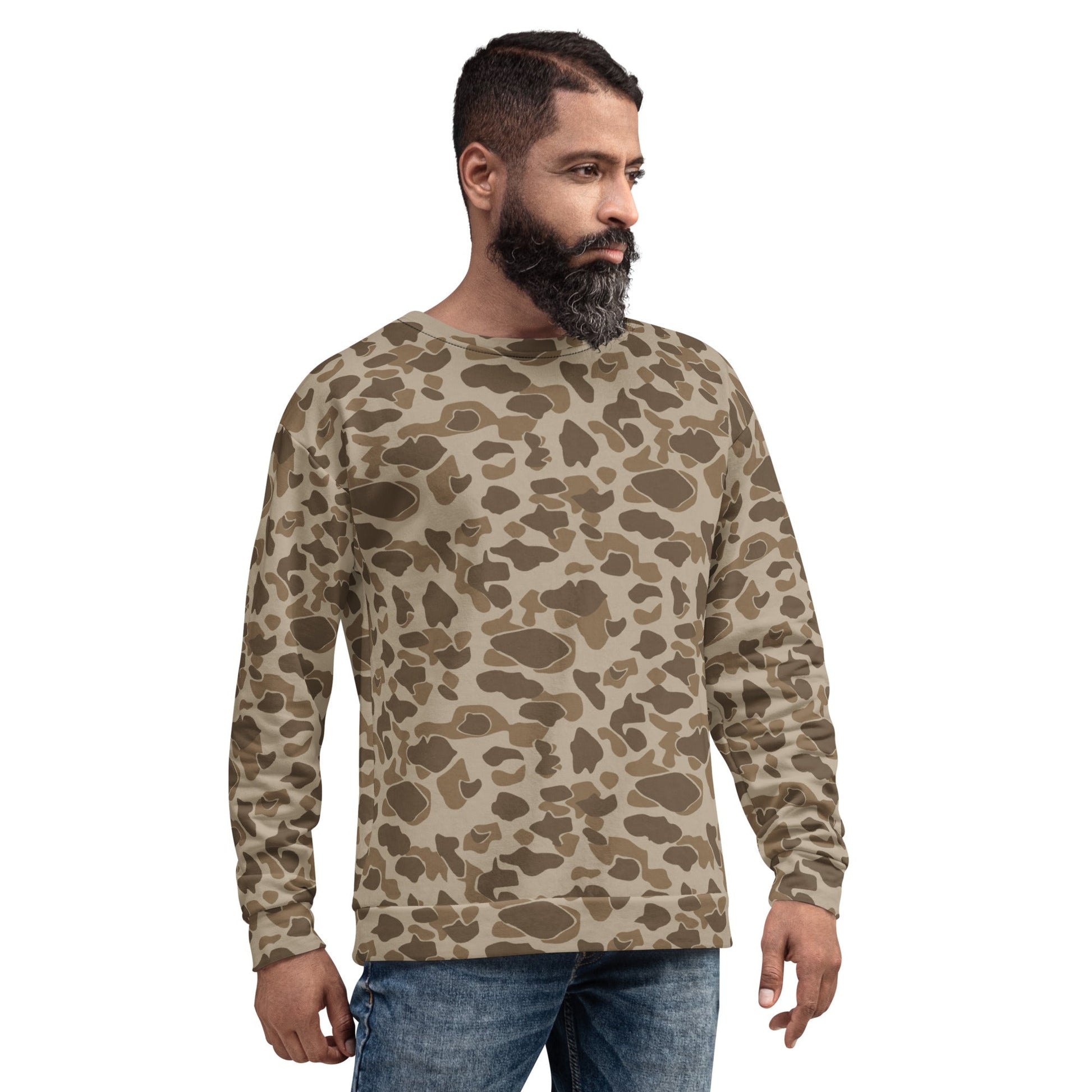 American Frog Skin Sandbeach CAMO Unisex Sweatshirt - Sweatshirts