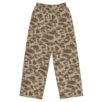 American Frog Skin Sandbeach CAMO unisex wide-leg pants - 2XS - Wide-leg Pants