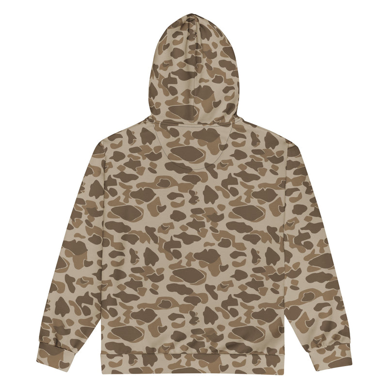 American Frog Skin Sandbeach CAMO Unisex Zip Hoodie