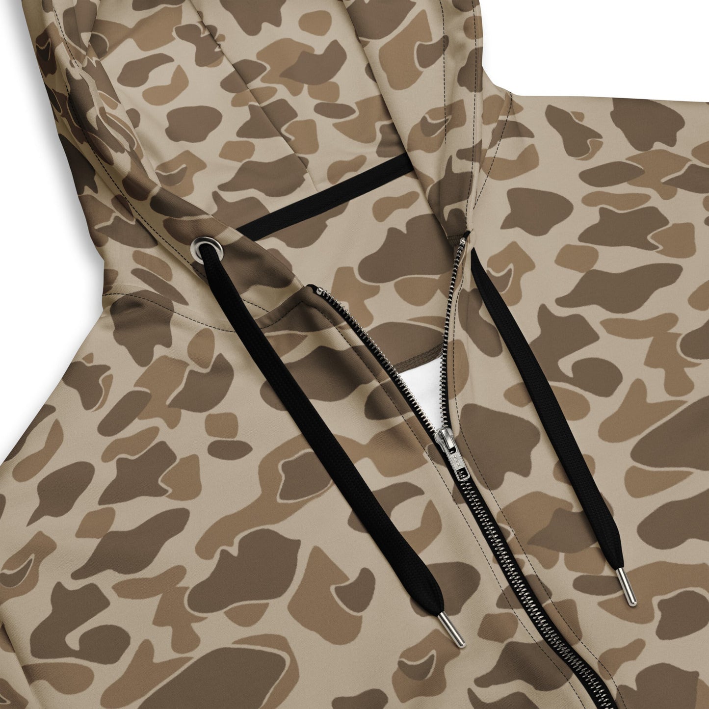 American Frog Skin Sandbeach CAMO Unisex zip hoodie - Zip Hoodies