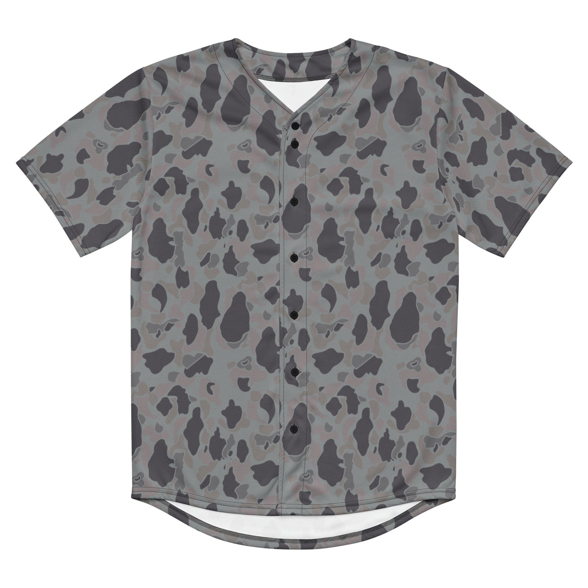 American Frog Skin Snow Shadow CAMO baseball jersey - Baseball Jerseys