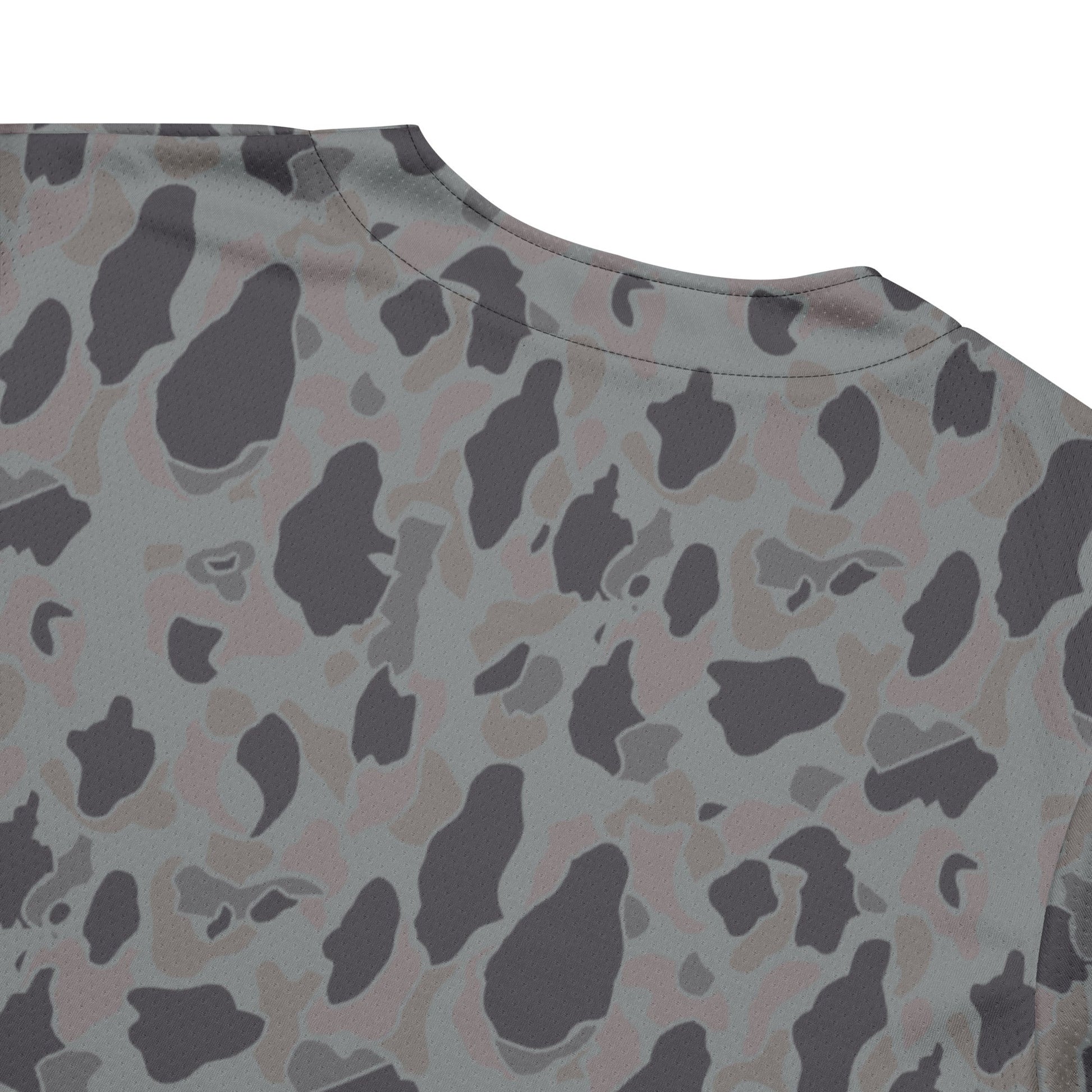 American Frog Skin Snow Shadow CAMO baseball jersey - Baseball Jerseys