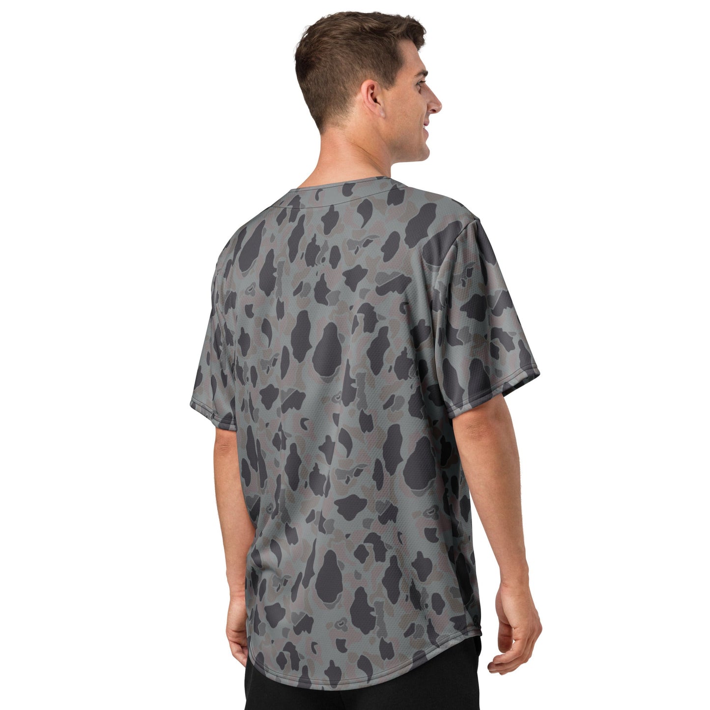 American Frog Skin Snow Shadow CAMO baseball jersey - Baseball Jerseys