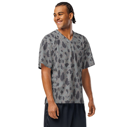 American Frog Skin Snow Shadow CAMO Unisex Football Jersey