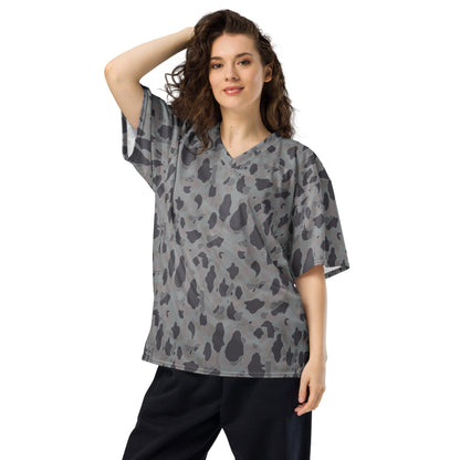 American Frog Skin Snow Shadow CAMO Unisex Football Jersey