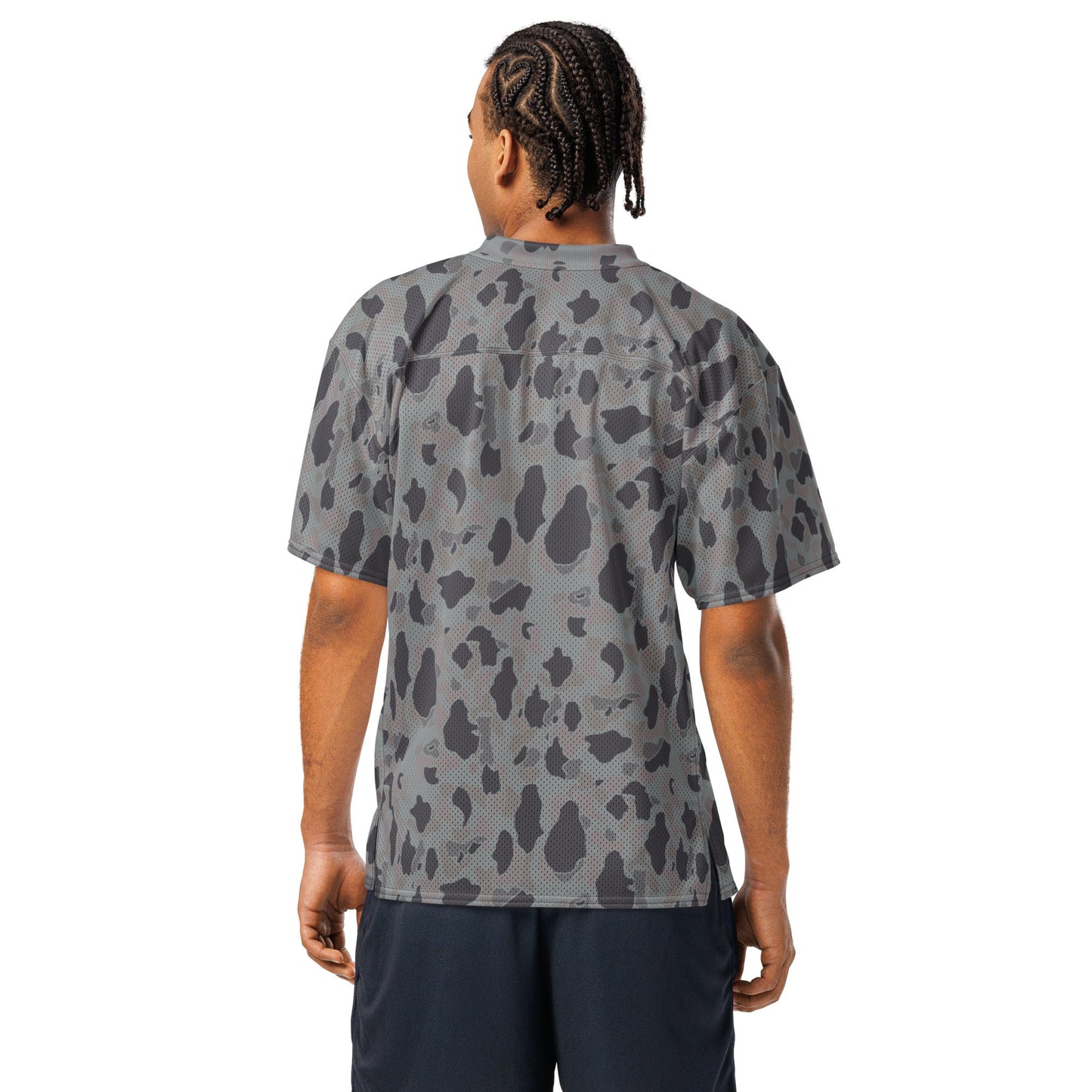 American Frog Skin Snow Shadow CAMO Unisex Football Jersey