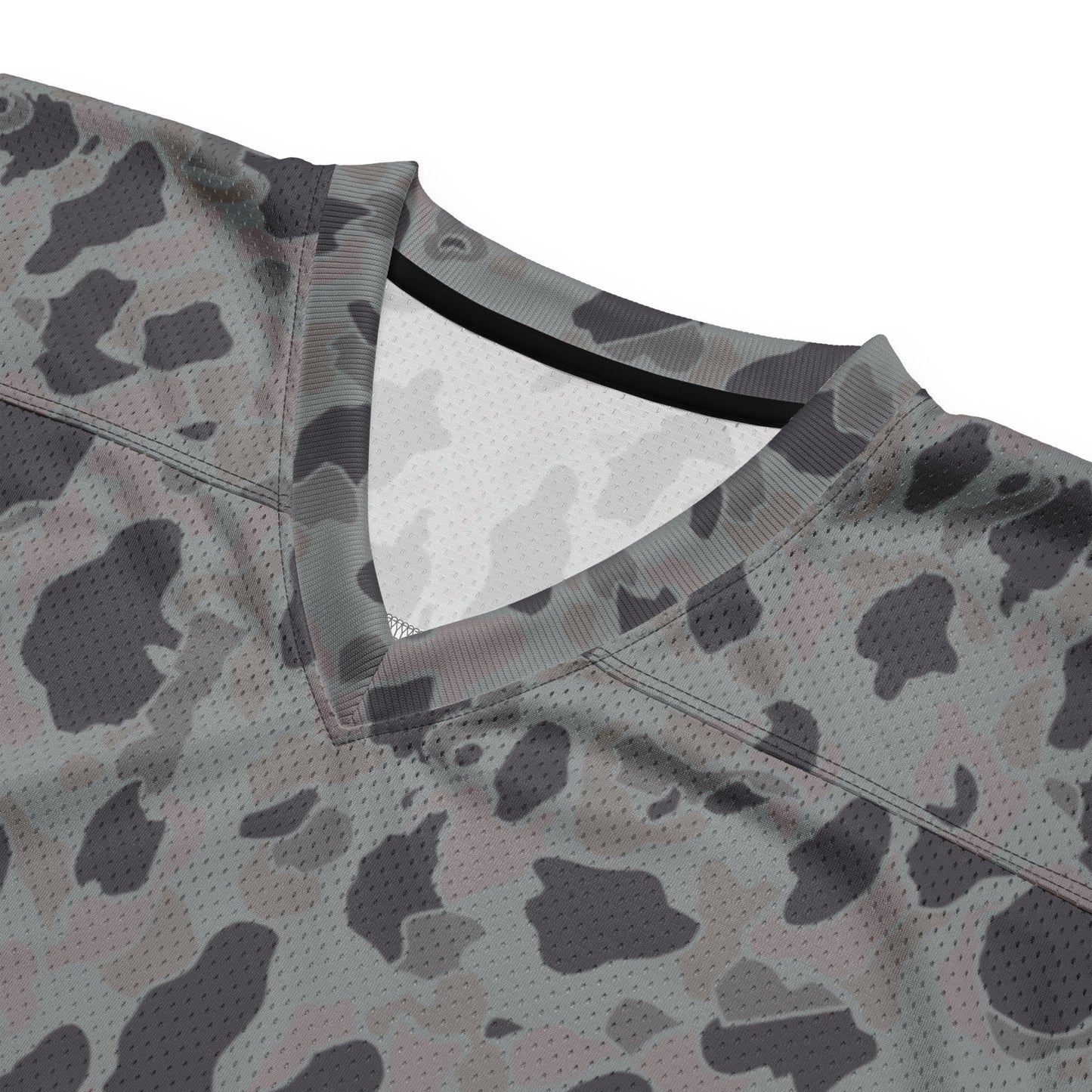 American Frog Skin Snow Shadow CAMO Unisex Football Jersey
