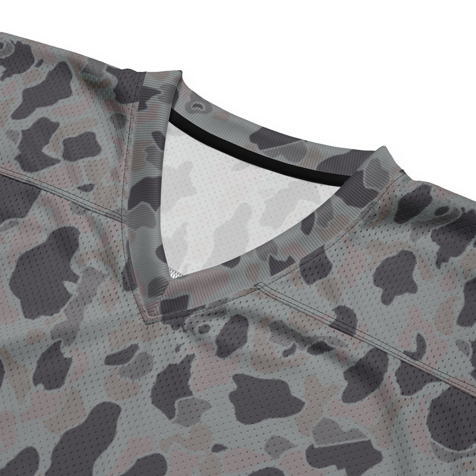 American Frog Skin Snow Shadow CAMO Unisex Football Jersey