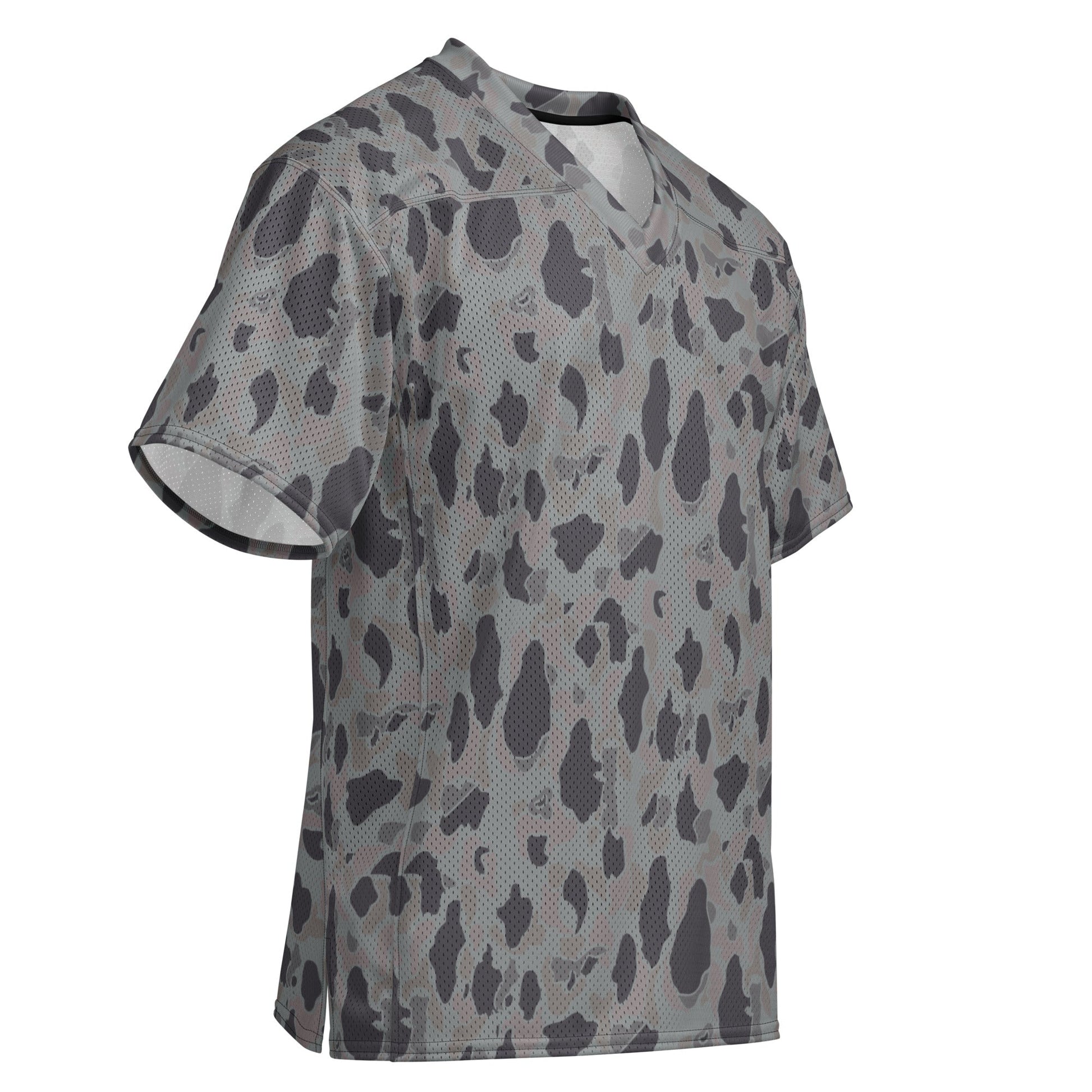 American Frog Skin Snow Shadow CAMO Unisex Football Jersey